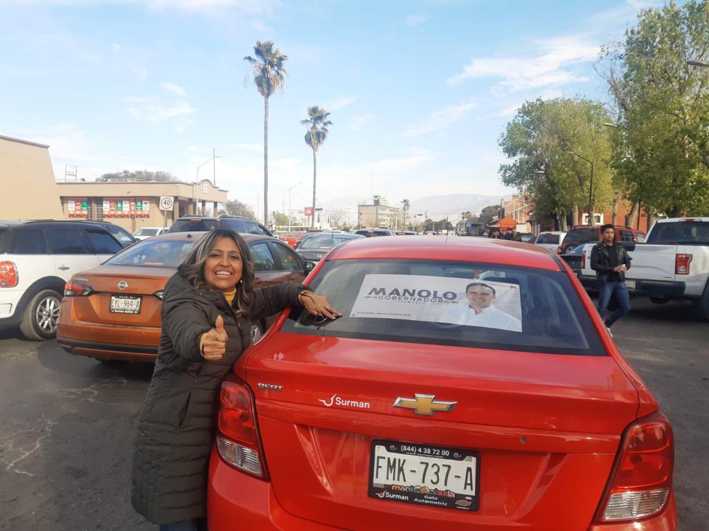 ASEPPCOAHUILA's tweet photo. Con gran entusiasmo iniciamos el fin de semana, apoyando a nuestro amigo precandidato @manolojim, en el  Blvd. Francisco Coss. 🟢⚪🔴

#EchadosPaDelante ¡#VamosConTodo! 🤠 https://t.co/FvAMnTsQ6T