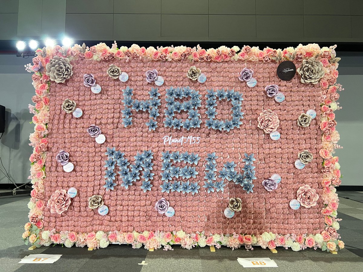 Planet_M55's tweet photo. 🎂MEW SUPPASIT 2023 BIRTHDAY PROJECT
PART 1    Money Flower Wall

May @MSuppasit have a colorful life and endless happiness every day in the future!

🌸2.1*3.1
💰Total 377250 Baht

BDAY MEW SUPPASIT 2023 

#Mew2023BDProjects
#Mew2023BDGifts
@MSuppasit
#MewSuppasit 
#มิวศุภศิษฏ์ https://t.co/XYpjrc1TSG