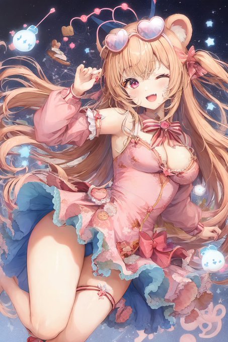 「やっほー⭐️」
 AI 