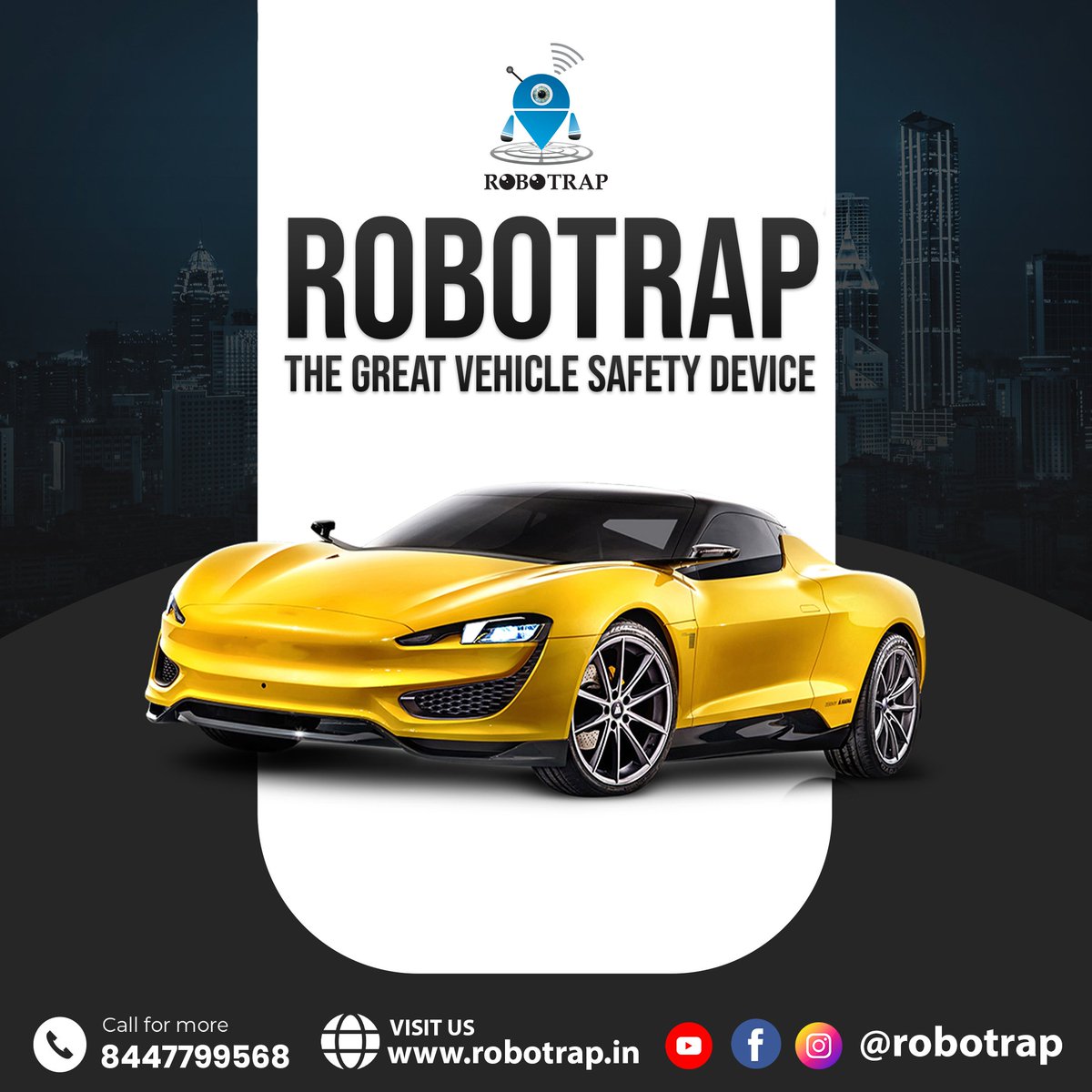 robotrap_gps's tweet image. #robotrap tracker is a smart GPS tracking device which integrated GSM GPS technology, built-in antenna and sensors. It has functions like ACC detection, vibration alarm, SOS emergency call, remotely cut-off petrol/electricity.
Cont :- +91 9821102145
#robotrap #GPS #BestGPS