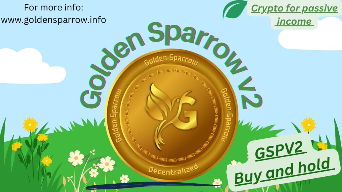 Shubhamdeb27's tweet photo. #GSPV2 #cryptocurrency #BNB 

GOLDEN SPARROW V2 
SOON TO THE MOON....... https://t.co/1e7DJjusws