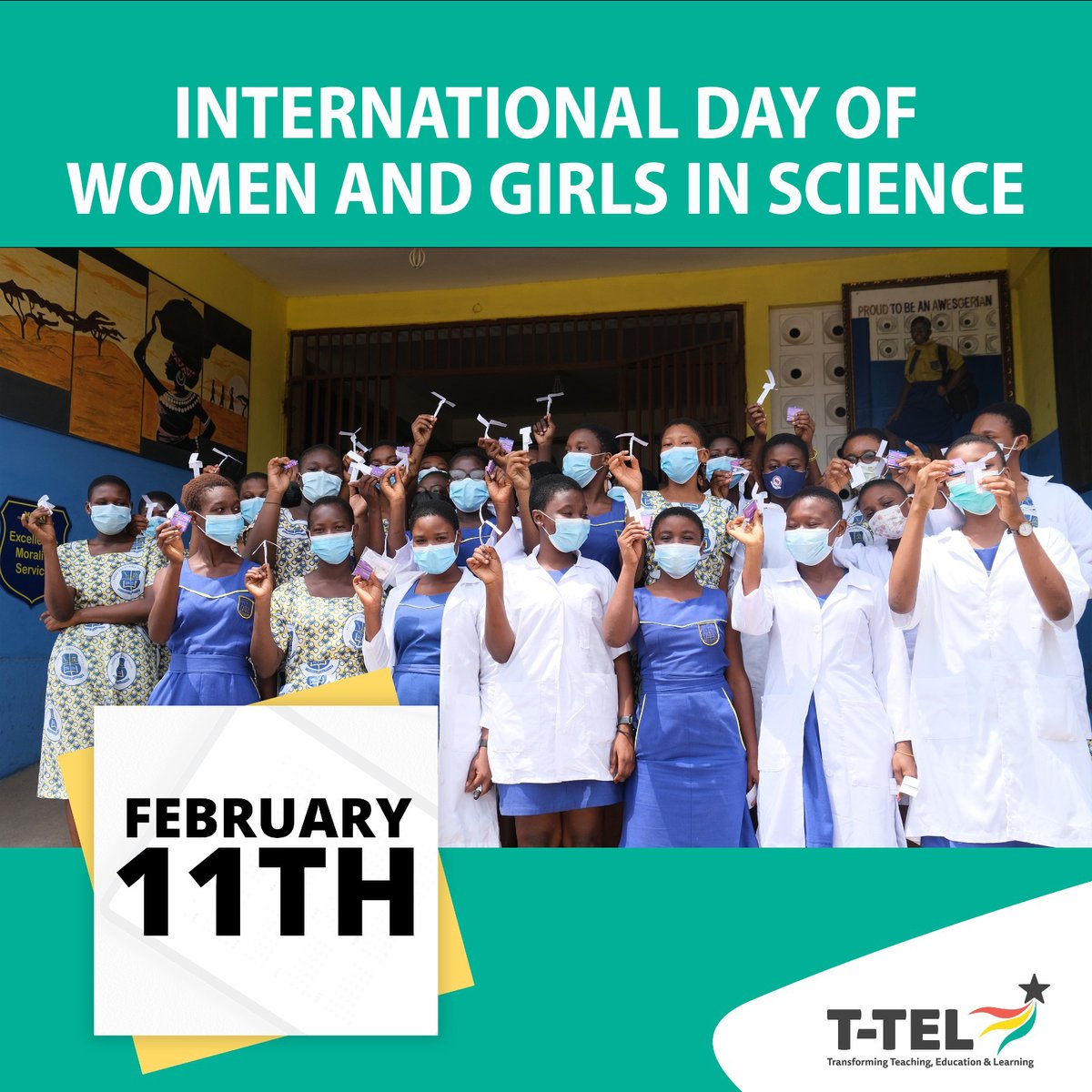 Today we celebrate International Day of Women and Girls in Science and the power of education to innovate, demonstrate, elevate, advance and sustain.
#IDWGIS2023 #InnovateDemonstrateElevateAdvanceSustain
#WomenInScience