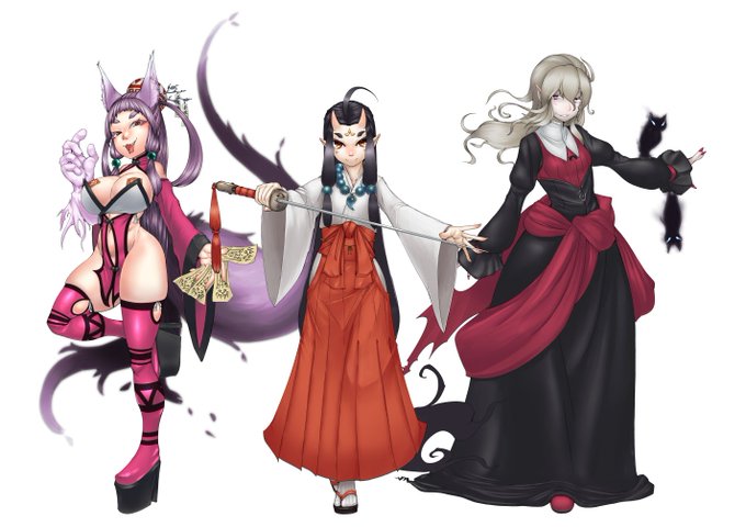 タグ企画 #一次創作絵師拡散フェス03 に参加します。
 キャラデザとかモンスターデザインとか、そんなんばっかやってます。ヨロシクお願いします。φ_(:3」 ∠)_ 