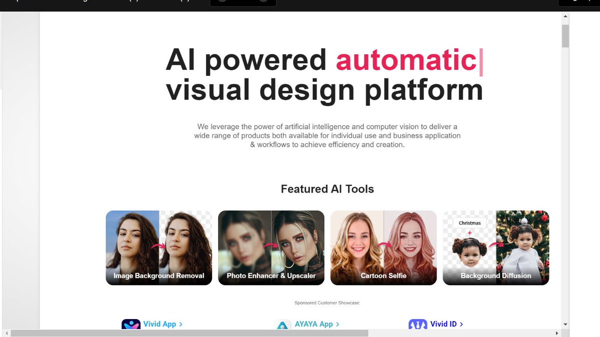 websiteExplore's tweet photo. Check out today's website: https://t.co/fJRHbgD6bE
All-in-one visual design platform containing AI photo and video editing tools. It is the perfect online passport/visa/id photo maker, with proper sizes.
#passportsizephotomaker #best #websiteexplore
#easytouse #Trending https://t.co/09gQ95jqz4