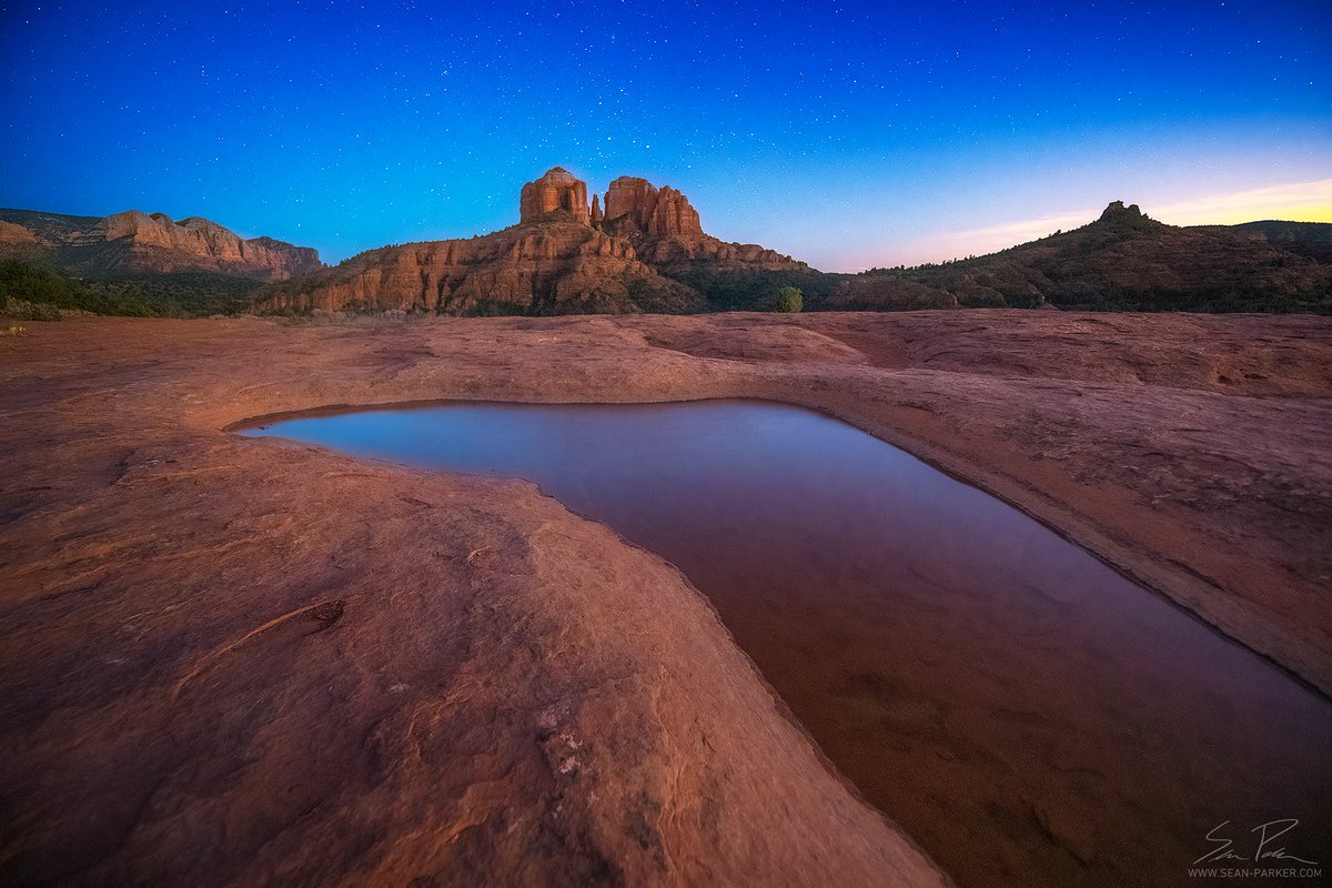 Sean Parker on Twitter "Sedona sure was purdy this evening! sedona