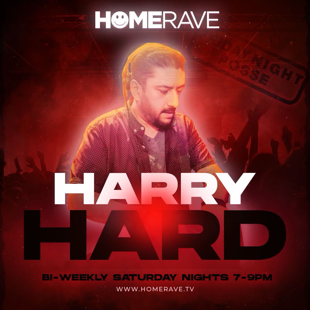 Celebrating 1 year on Homerave tonight! Its flown by! 😁😍 7 - 9pm Friday Night Posse playing all sorts (house to trance) as usual! 🥳 Hopefully see ya later 
   
U can watch FREE with the link below, loads of other DJs who are exclusively there too 🤩homerave.tv/orders/custome…