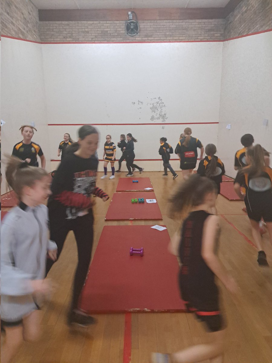 Our u11s, u12s,u13s have worked hard during the off-season double the number of girls getting involved developing their Games. Back at training this morning @HaydockOA <a href="/ArlfcLadies/">Haydock ARLFC Ladies Section</a>
