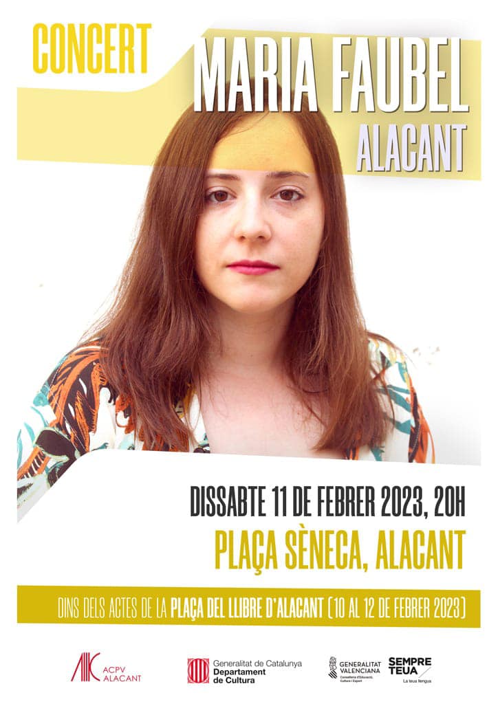 musicaNvalencia's tweet photo. [Agenda #músicaenvalencià] (1/2)
Hui dissabte 11F:
• @clara_andres i @socesther al @TeatreRavalG #Gandia
• @Smoking_Souls al @gazpatxorock #Aiora
• @unatalkela a @lasalavalencia #València
• @Maria_faubel a @placadelllibre #Alacant
+Info +agenda -->  https://t.co/euT23uqTdr https://t.co/THgSAWEWY4