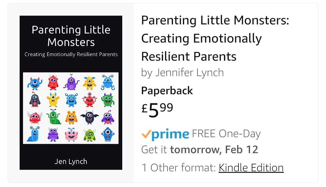 Parenting Little Monsters - Creating Emotionally Resilient Parents is OUT NOW! 

#parentinglittlemonsters #parenting #emotionalresilience #family #mentalhealth #parentingstrategies #earlyhelp #selfcare #selfhelp #safeguarding #emotionalhealth #parentinghelp #parentingtips