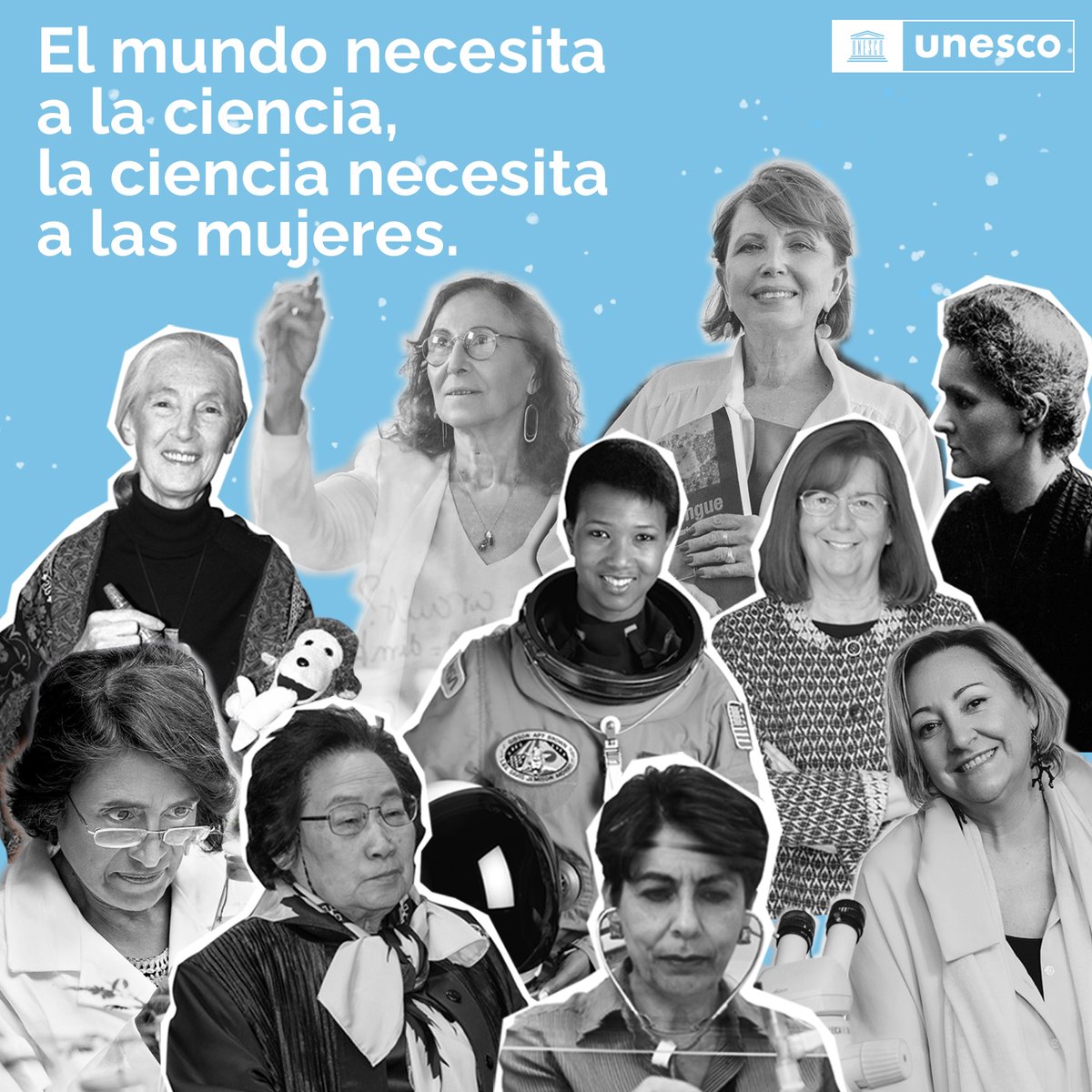 Las #MujeresEnCiencia en cifras:

🟡 Son el 33% de las investigadoras.
🟡 Ocupan &lt; 20% de las posiciones de liderazgo.
🟡 Son un &lt;4% de los #PremiosNobel en ciencias.

¡Necesitamos más mujeres en ciencia! Hoy es el día de la Mujer y la niña en la ciencia.
on.unesco.org/2GzwHRP