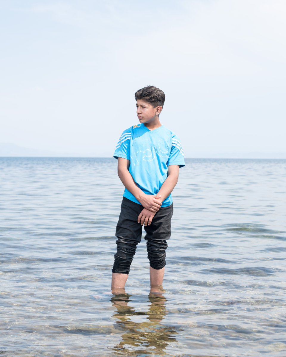 WitnessChange_'s tweet photo. “There was bombing in my city, it was totally destroyed.” says 14-year-old Syrian Hamza Mashor about leaving home to come to Europe.

#ChildrensMentalHealthWeek https://t.co/RlkcODoxnA