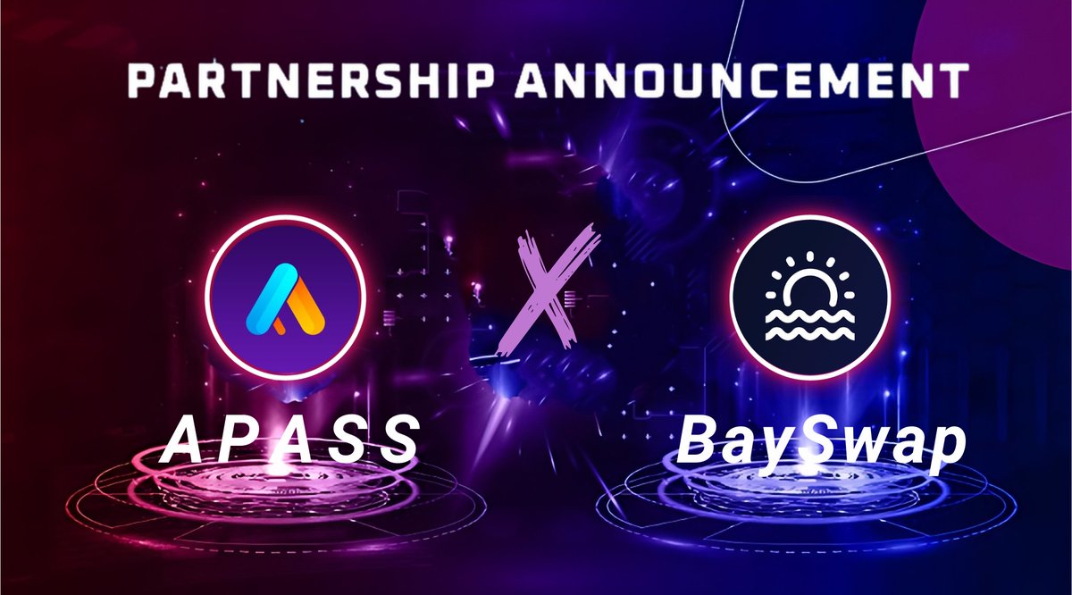 bayswap's tweet photo. We are excited to announce that @AptosPassport is a strategic partner of @bayswap. 

@AptosPassport is a membership-based experience center that includes DIDs, Scoreboard, GamePortal, and Market on #Aptos &amp; #Sui.

Let's rock!

#bayswap #sui #dex https://t.co/6gHvx0FF4R