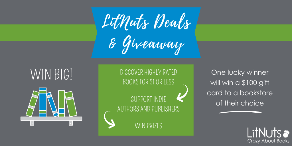 Lit_Nuts's tweet image. LitNuts Deals &amp;amp; Giveaway: Highly rated indie books for $1 or less + win $100 in books! Enter today! #indiebooks #bookgiveaway bit.ly/3XkZU6U