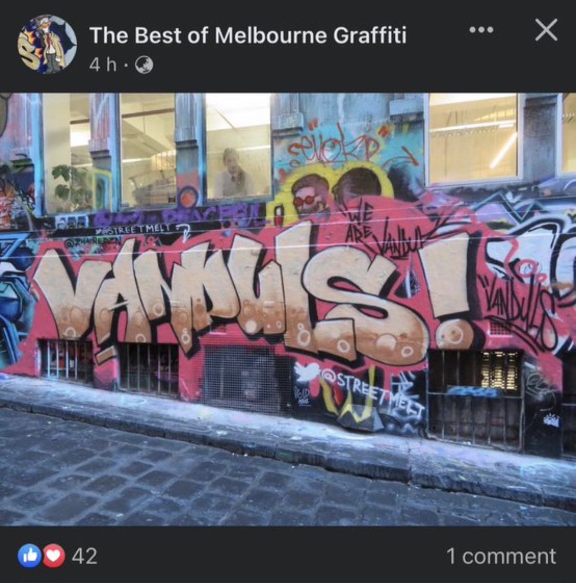 This has to be a bull signal! Our project has been getting recognition for the graffiti artwork on Facebook! 

This art display was done by @ZhaineDZN whilst I’m Melbourne for an event! #WeAreVanduls #LetsMelt