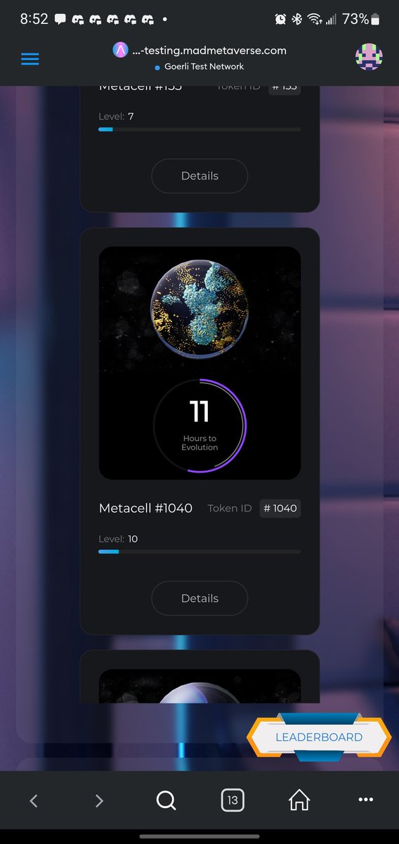 mlr6363crypto's tweet photo. @MADmetaverse this game is going to be MAD addictive alpha is close cant wait till mainnet https://t.co/91Lj121XfL