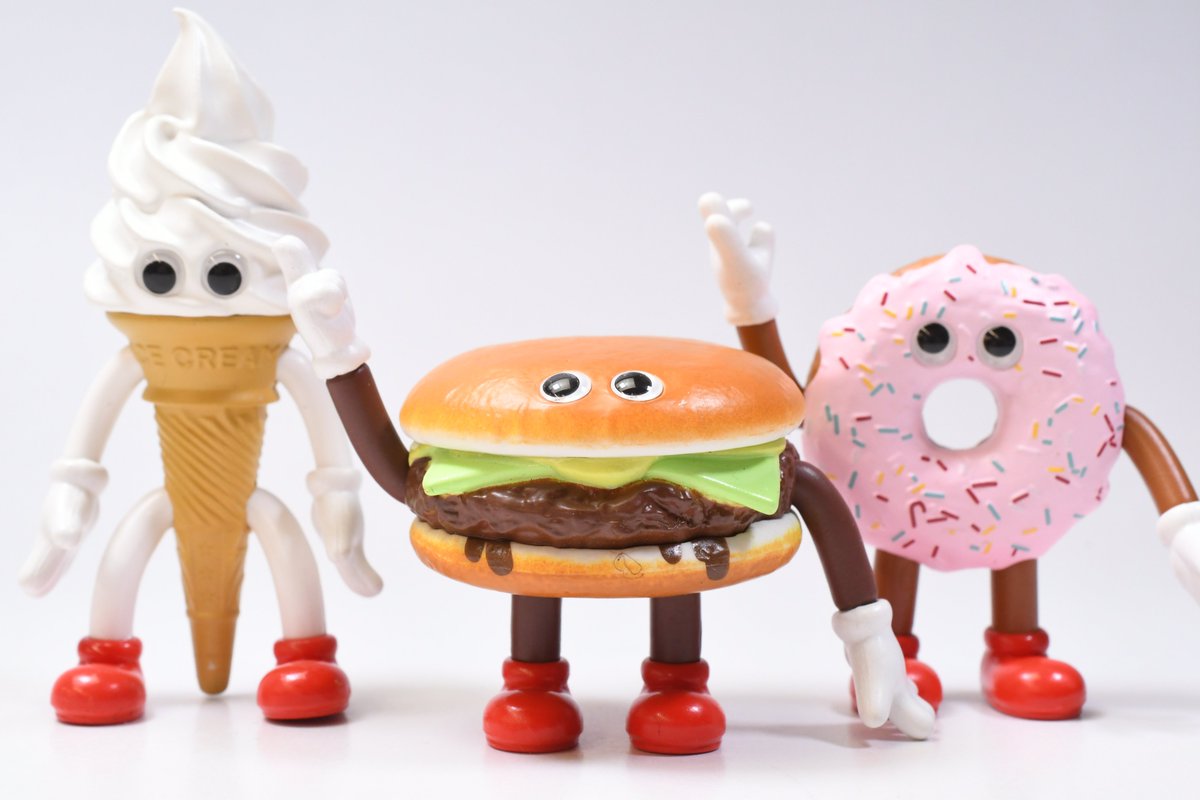 ケンエレファントさんのカプセルトイ 🍔🍦🍩FLAVORS フレーバーズ