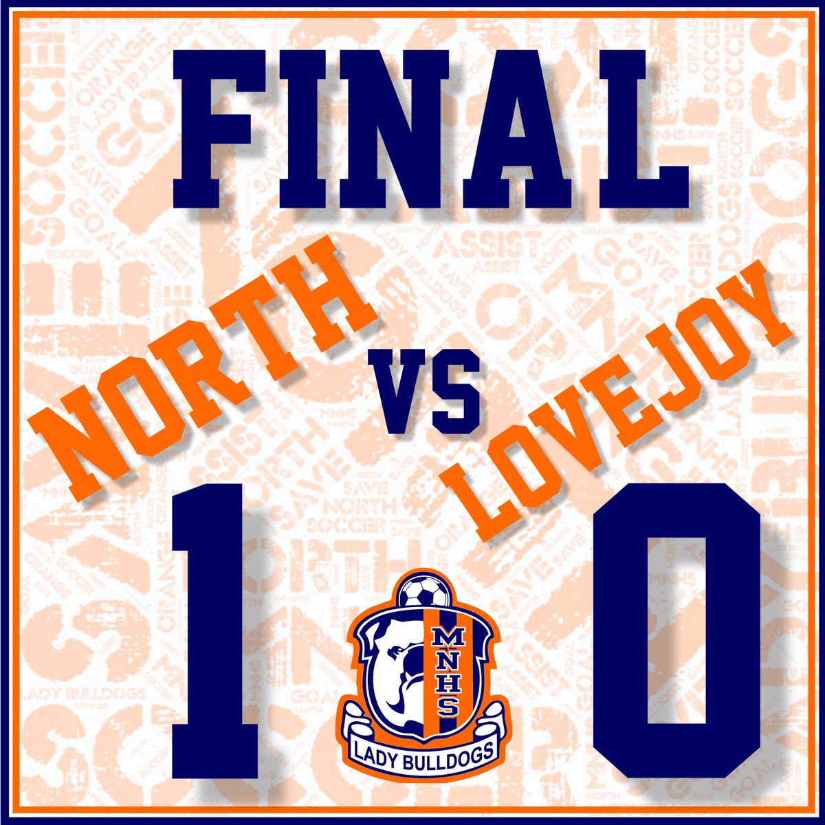 It is another one in the W column to remain undefeated in district!!!! Goal by Mary Beth Kessler...Shutout by <a href="/MorganPaley/">Morgan Paley -GK</a> and the defense! 
🟠JV wins 1-0 over Lovejoy and Freshman tie 2-2 with Wakeland 
<a href="/mnhssoccer/">Lance Lovell</a> <a href="/McKinneyNorthHS/">McKinney North HS</a> @LethalSoccer <a href="/PrepSoccer/">Prep Soccer ⚽️</a>