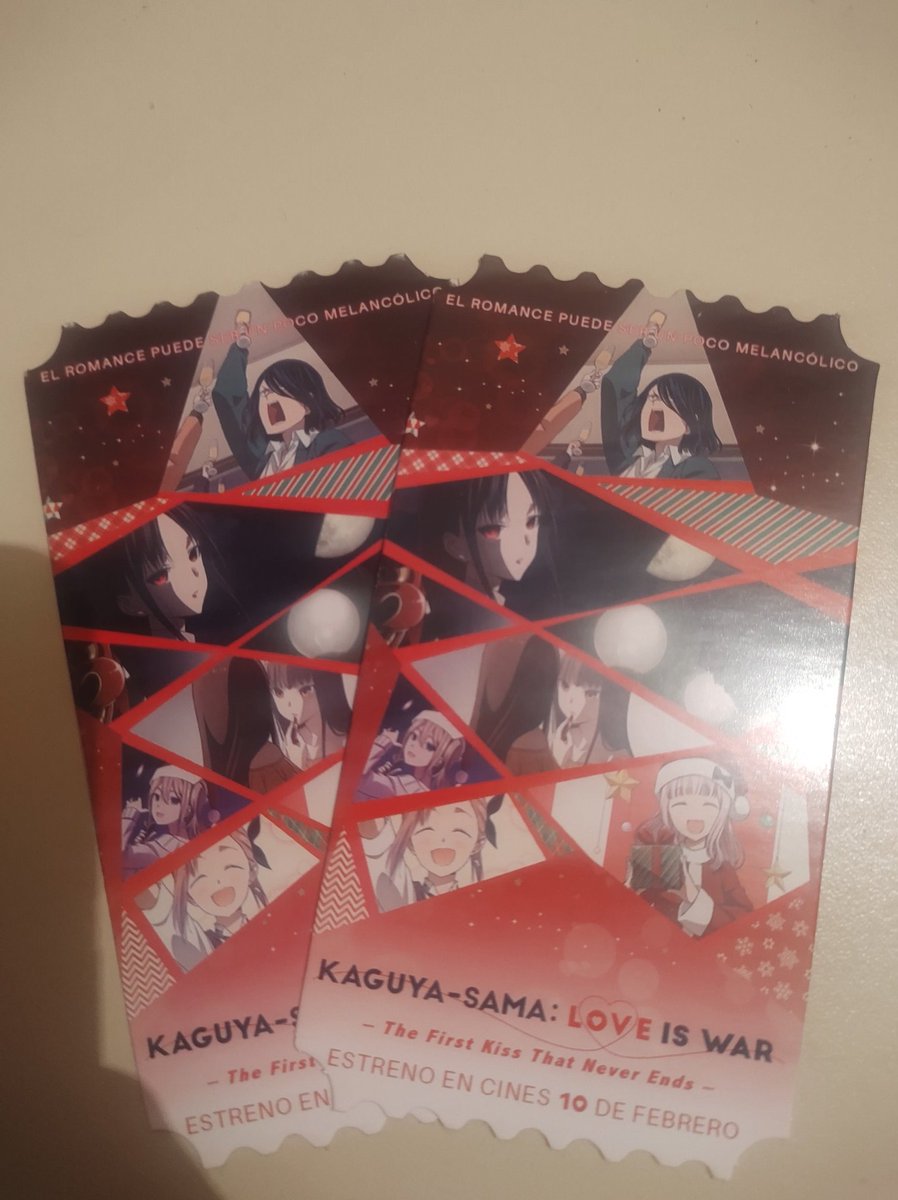 Mickey_Padilla's tweet photo. @KonnichiwaFest Saliendo apenas de la función, tengo que admitir que es una excelente película, divertida y épica cómo solo este anime puede serlo #Kaguyasama  #LoveIsWar https://t.co/JGmrn1Bg9P