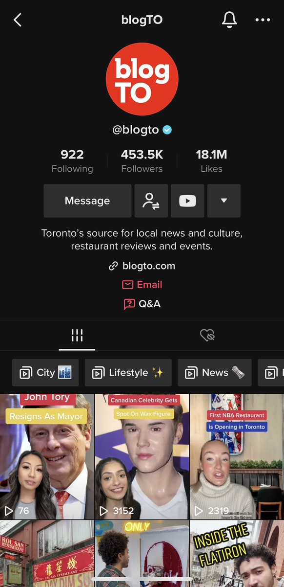 HopeDosSantos's tweet image. #BreakingNews 🚨 Mayor of Toronto, John Tory resigns after admitting to a relationship with a former staff member. Click on the video below⬇️ or link ➡️ vm.tiktok.com/ZMYMNvxjX/ #blogto #toronto #mayoroftoronto #cityoftoronto #torontobreakingnews #tiktok