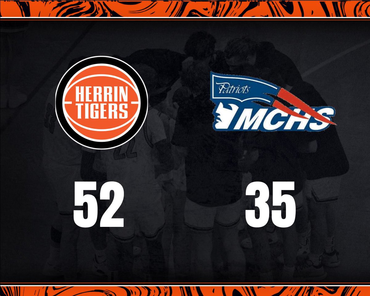 HerrinHoops's tweet photo. Tigers win the rubber match against Massac County and go to 24-4 (6-1) on the season. The boys go to West Frankfort tomorrow to take on the Redbirds. #HerrinHoops https://t.co/ERU3VlhM53