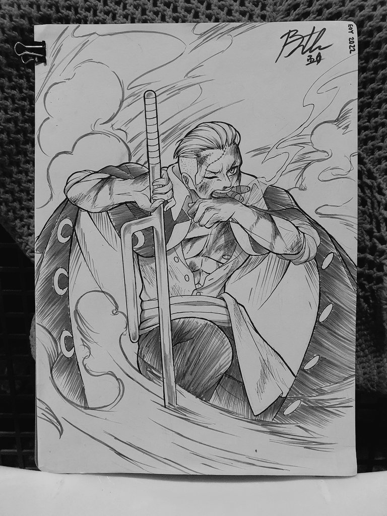 BeatRadical's tweet image. Waist-up Commission done during @theeoy !
.
Same Commissioner wanted me to beat up Smoker (One Piece) too 🤣🤣