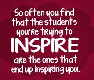 LawsTeachSPED's tweet photo. Being inspired each and every day for your students is worthwhile to help you grow. #EDET543 #specialeducation #inspire #growth https://t.co/468XAUmS7B