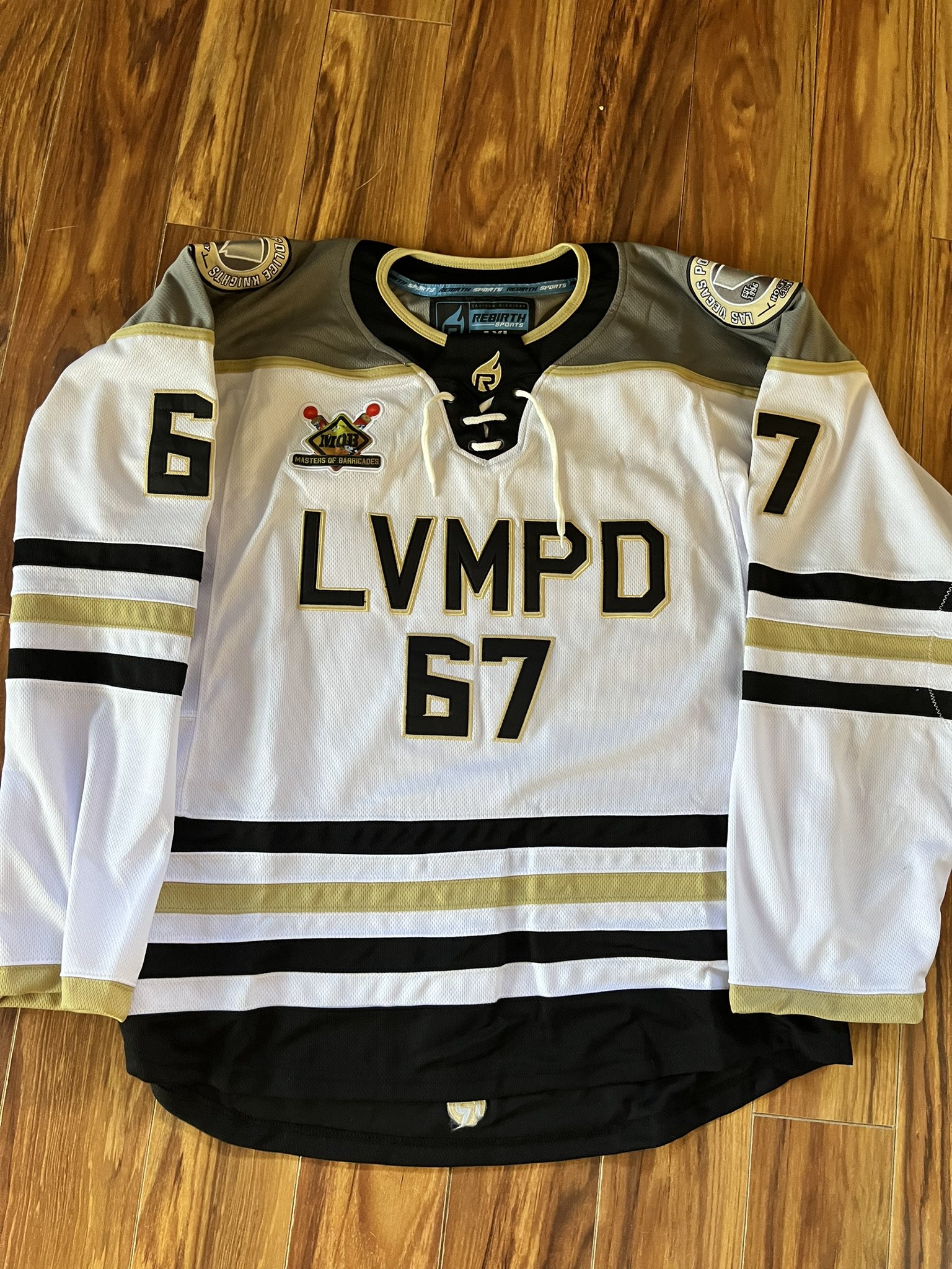 Hey fellow VGK fans. I need your help. So I got myself a VGK patch from the  LVMPD Honor Guard. The question is, where on my jersey do I put it? TYIA 