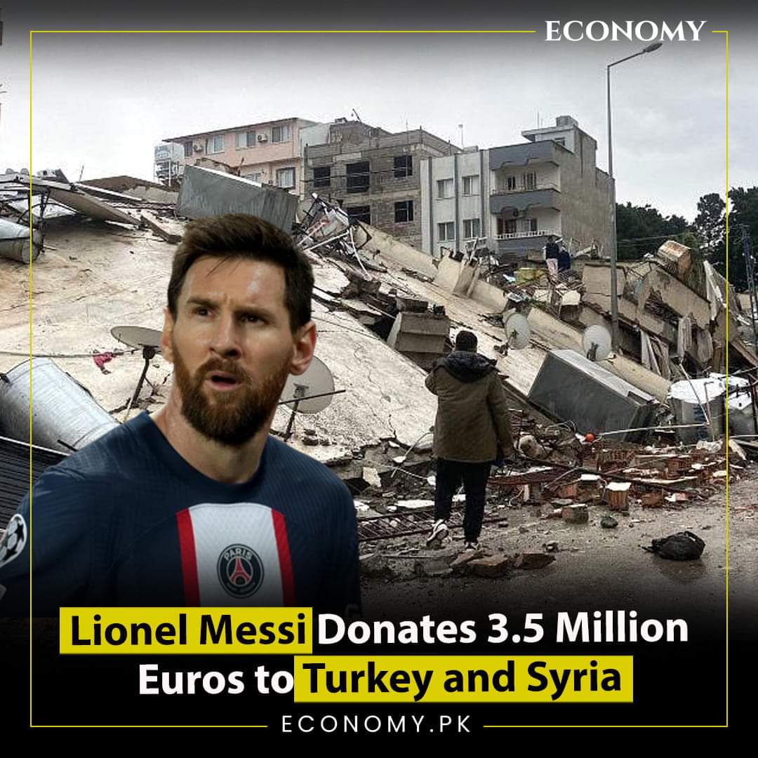 شاباش میسی💖🙏🏻🙏🏻
#Messi #تركيا_سوريا #زلزال_ترکیا_وسوريا