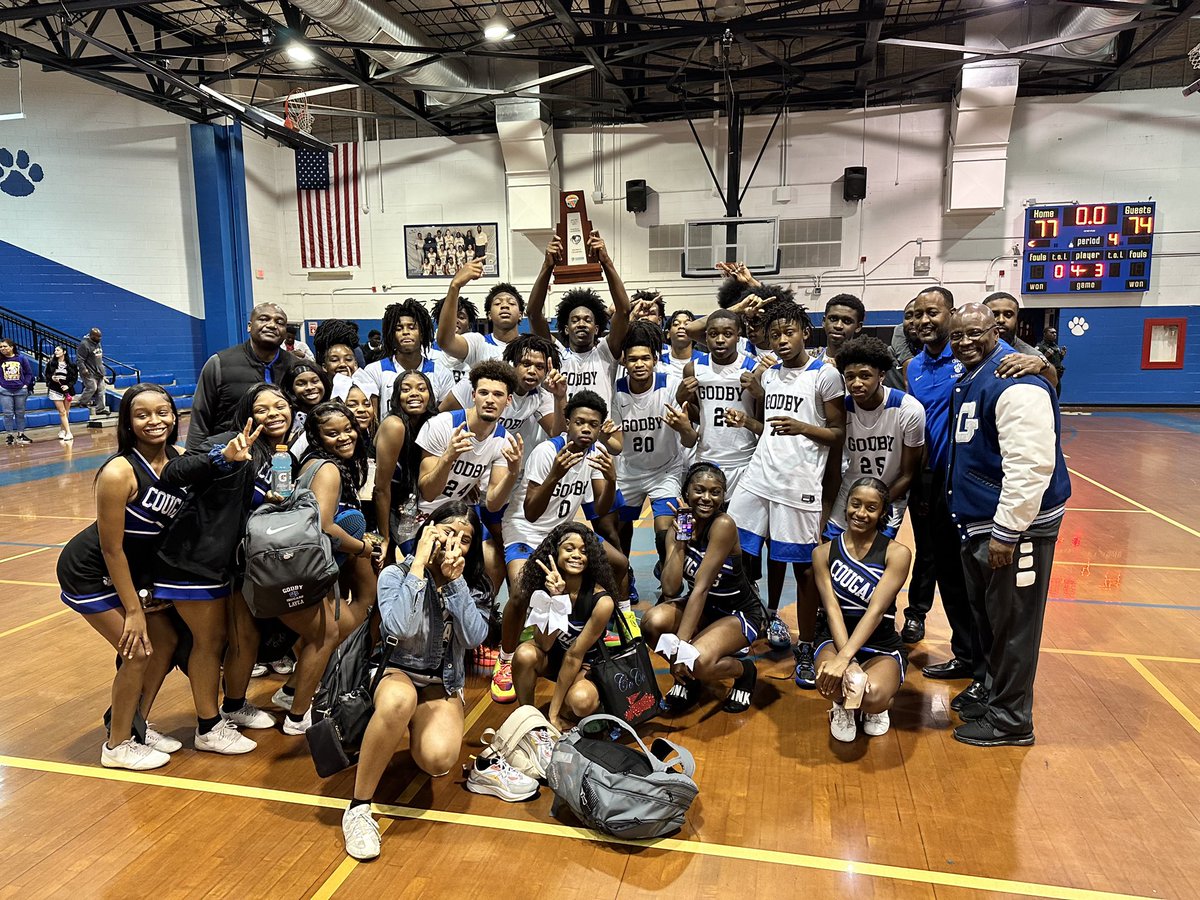 GodbyBasketball's tweet photo. District Champs! GHIGH🏀🏀 #winandadvance https://t.co/5L10L9GUXX