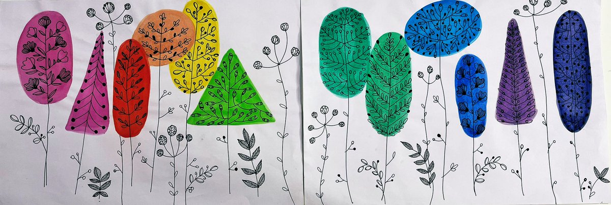 Charmai84209370's tweet image. Had some free time yesterday…this is what I did 🎨🖌️

Colours fill my heart with joy ❤️
#loveforart