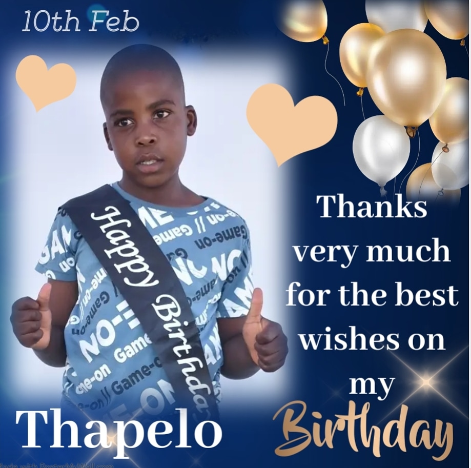 mogau_maredi's tweet photo. #HappyBirthdayThapelo
Ngwanaka o ketikile ga botse e bile o leboga ditakaletΕ‘o, ba bina Tlou ba le retaππ
#ReaLeboga https://t.co/Hn7UFZm6kR