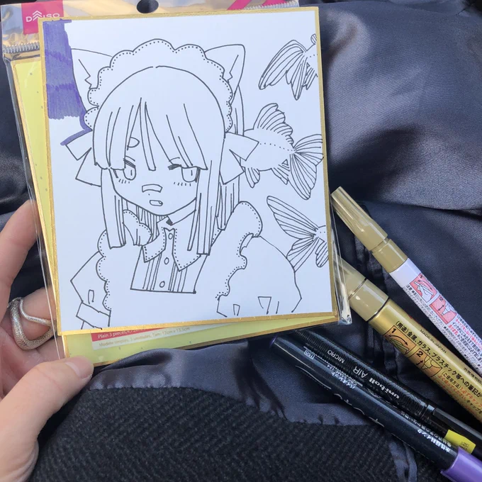 車内で試し描き

プラチナ萬年筆ペイントマーカーと呉竹の筆日和 いい買い物した! 