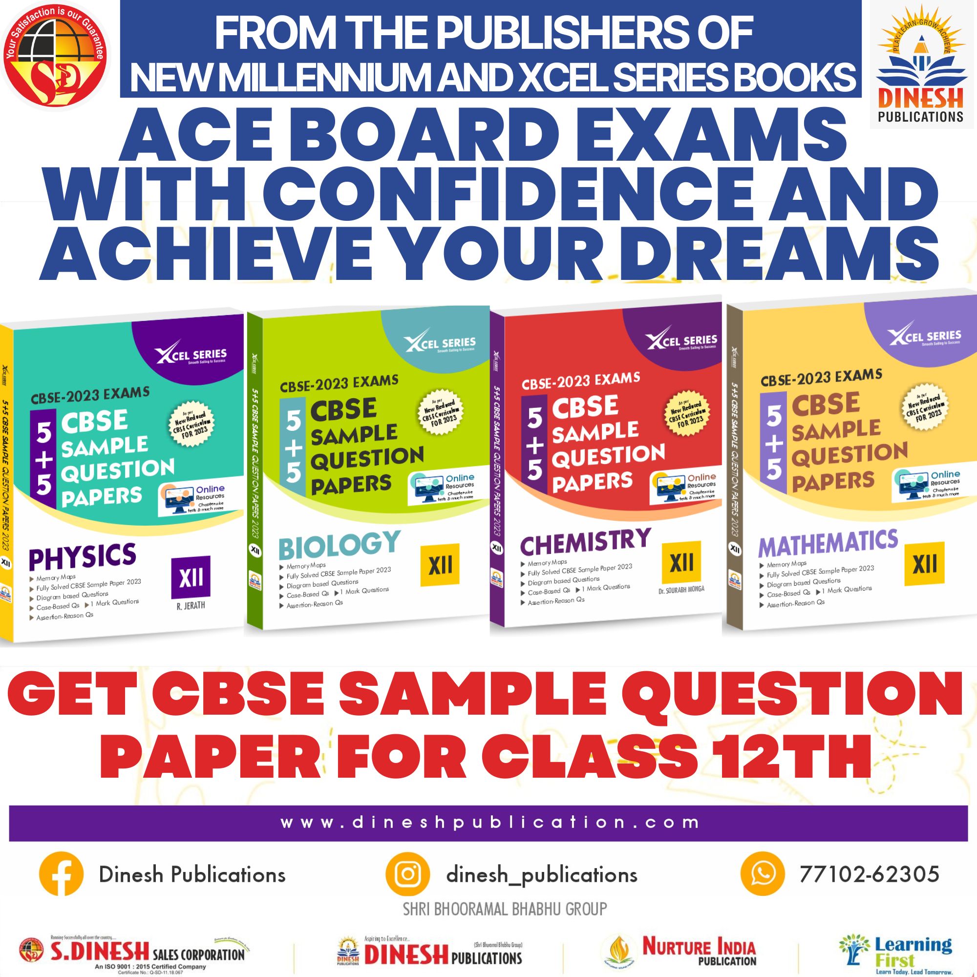 DINESH Publications on Twitter "With our 5+5 CBSE Sample Question