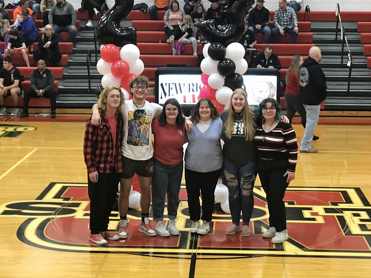 Recognizing our senior PEP BAND MEMBERS &amp; their Families tonight! Thank you for all the memories! #NRPRIDE!