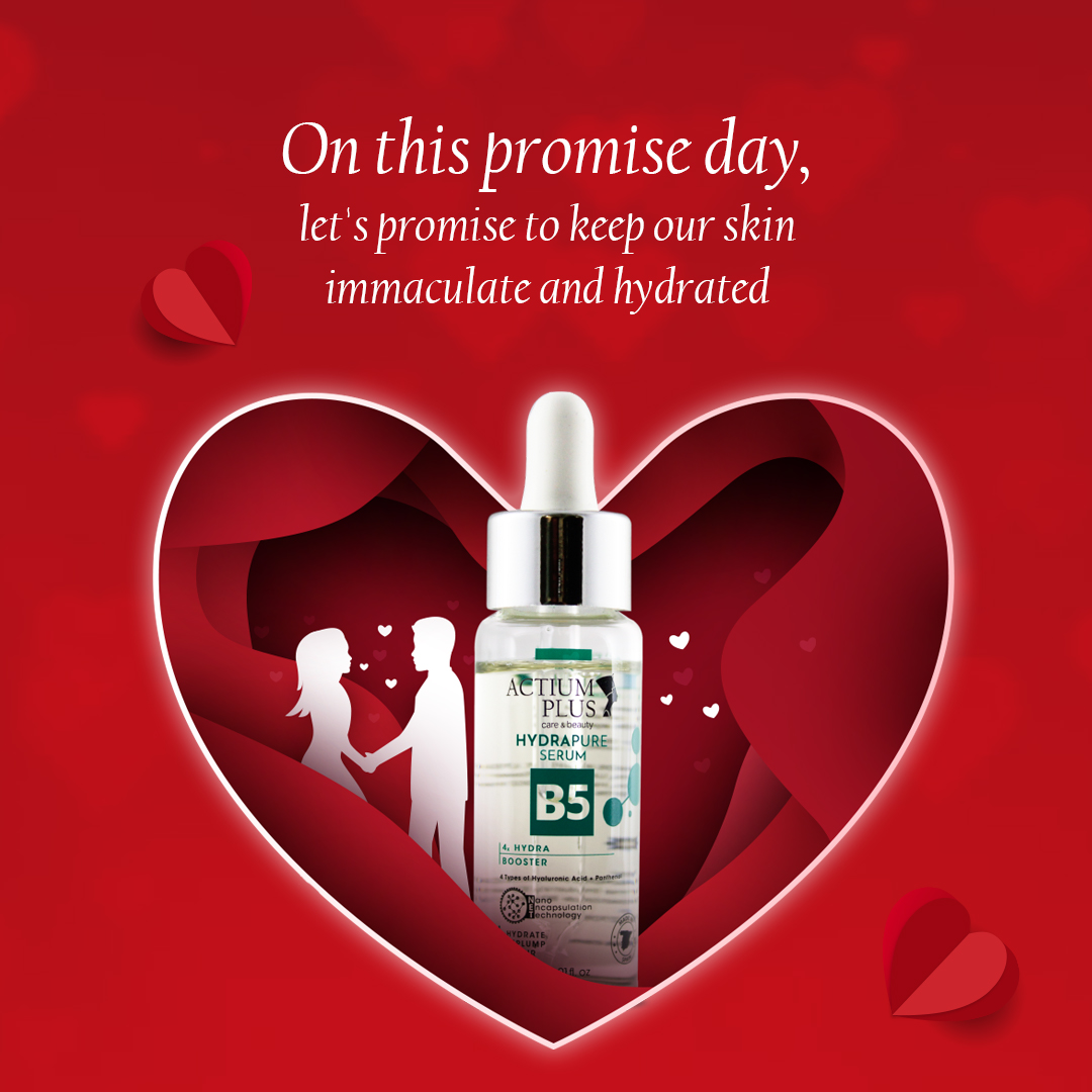Theskinkart's tweet photo. Take a look at today's post that provides a beautiful blend of promise day, and skincare.
.
.
.
#theskinkart #actiumplus #skincare #serum #hydrapureb5serum #hydrated #skin #repairsyourskin #moisturizes #soothes #wrinkles #Nanosizedliposomes #noncomedogenicformula https://t.co/SqRby9rRm0