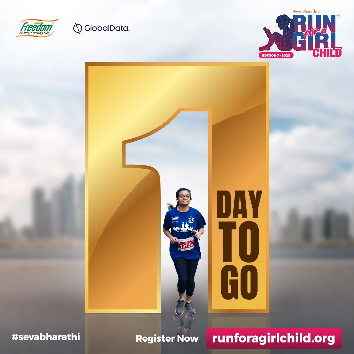 sevabharathitg's tweet photo. Just one day left until the big event We'll see you at the starting line ready to make a difference!
More Details https://t.co/qYelhxauqY
#RFGC #RunForAGirlChild #SevaBharathi #EmpoweringGirlChild #Education #5KRun🏃 #1DaytoGo #HyderabadRun🏃 #10KRun #RunningEvent #21KRun🏃#Run https://t.co/IbUBNyHjrW