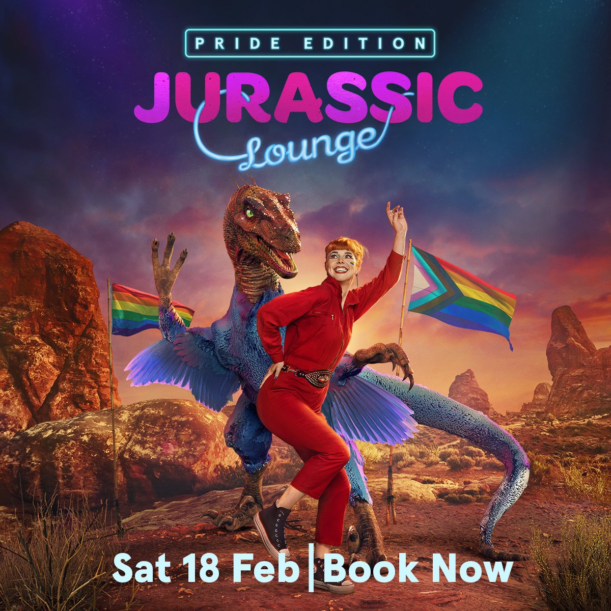 QueersInScience's tweet image. Going to @SydWorldPride? 🌏🌈
Want to party at a museum? 🦖

Jurassic Lounge: Pride Edition will answer the question - what happens when science, comedy &amp;amp; drag queens collide?

And we&apos;ll be there! 🙌

🗓️ Sat 18 Feb 6.30pm
📍 @jurassiclounge @austmus
🎟️ bit.ly/3VDVJTC