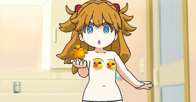 このカット可愛いのに投げたTシャツで99%隠れてしまうのでいつか差分作ろうかと 