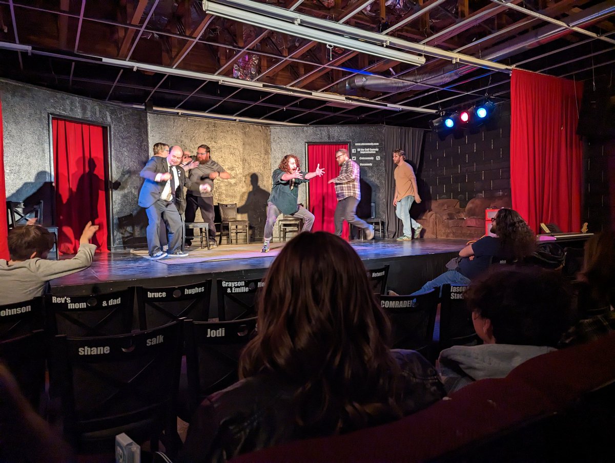 Thanks for the laughs tonight @otccomedy it was a vente bowling monkey shanking good time!