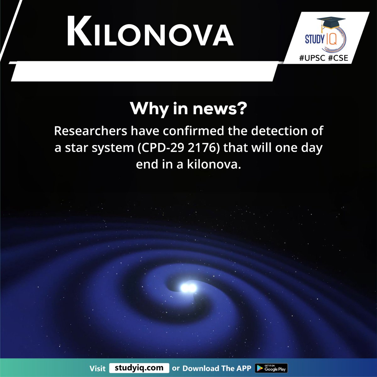 upsciq's tweet image. Kilonova

#kilonova #whyinnews #cpd292176 #starsystem #scientististsbelieve #milkyway #earth #lightyears #neutronstar #starorbiting #blackhole #gold #silver #space #radiation #kilonovaemissions #universe #upsc #cse #ips #ias #worldaffairs