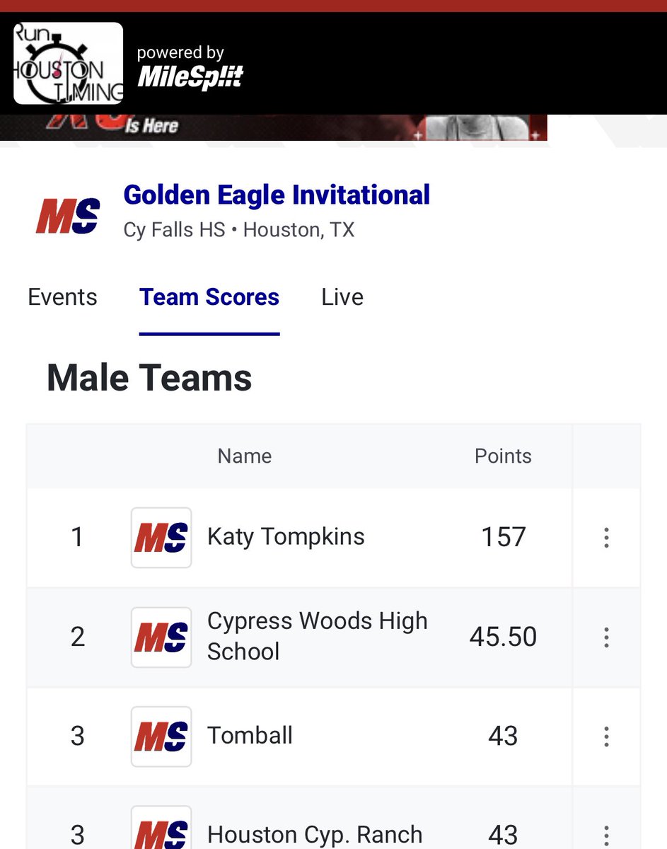 Tompkins Track and Field tweet media