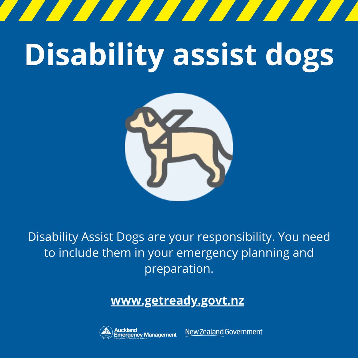 AucklandCDEM's tweet photo. @NZGetReady also have some useful advice for disabled people https://t.co/mfn71ZE6ka ♿ 

If you have a disability or any requirements that may put you at greater risk in an emergency, find advice to get ready for #CycloneGabrielle

Please share with anyone in need🙏 https://t.co/XdpU118dTt