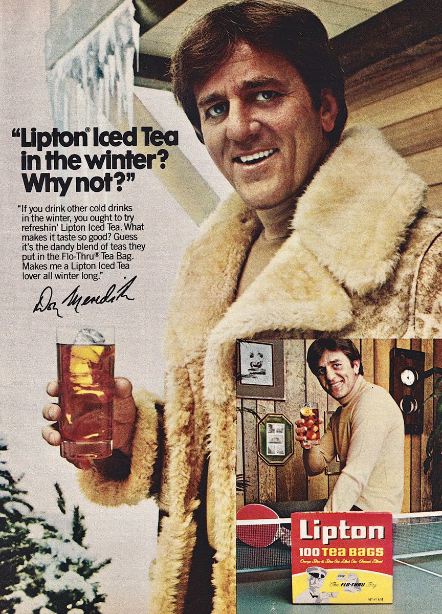 RetroNewsNow on Twitter "1978 Retro Ad — Lipton Iced Tea"