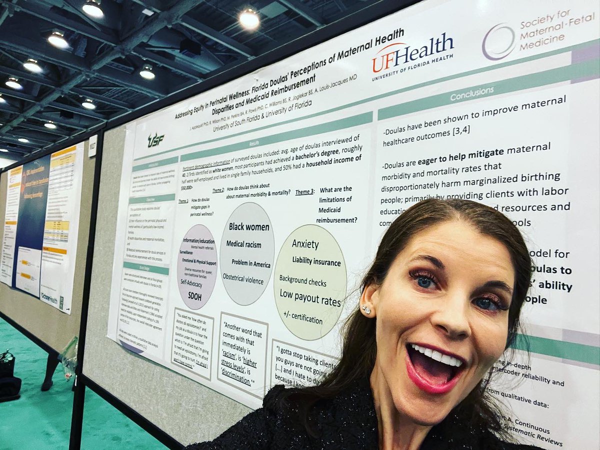 JanelleApple's tweet photo. So fortunate to have had our team’s research included at the Society for Maternal-Fetal Medicine’s Annual Pregnancy Meeting. As a first time attendee, I’m sold! Thank you, @mysmfm for holding such a great space (literally and figuratively) for excellent work to be done. #smfm23 https://t.co/llX3ooFutR