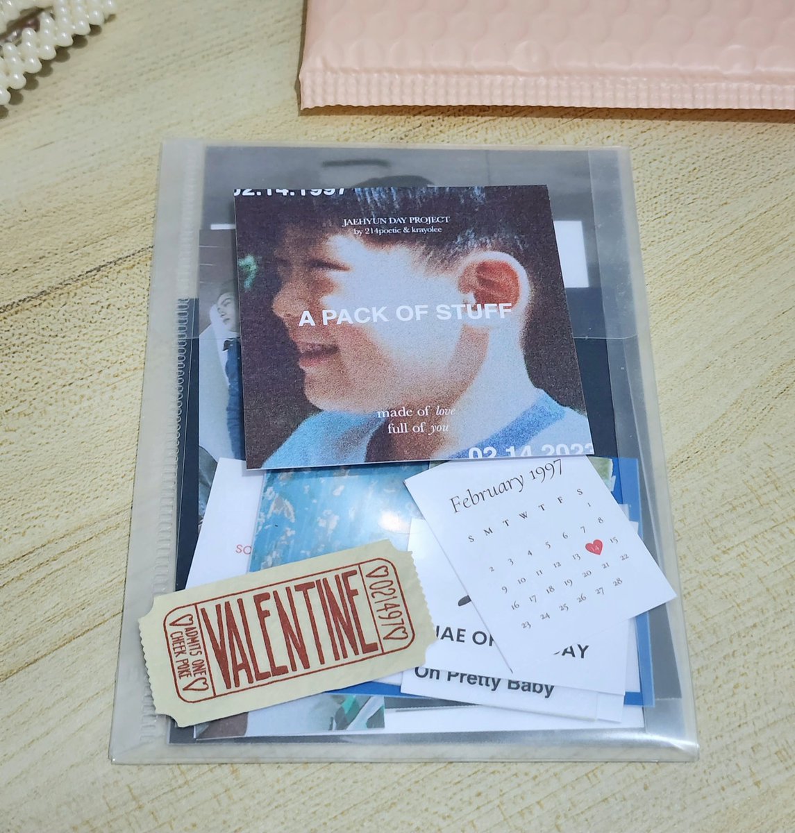 jihlemonade's tweet photo. ๐ โ happy mail !
my #apackofstuff came home todayyy ๐ฅน thank youu so much for this birthday project for jae ๐ @qtahyuns @haejaecart https://t.co/EjyxVhBlv0