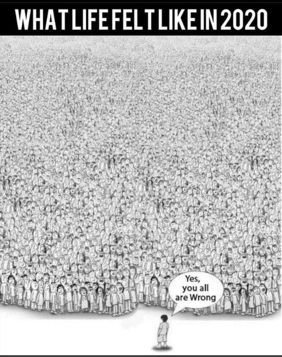 What I felt like in 2020.