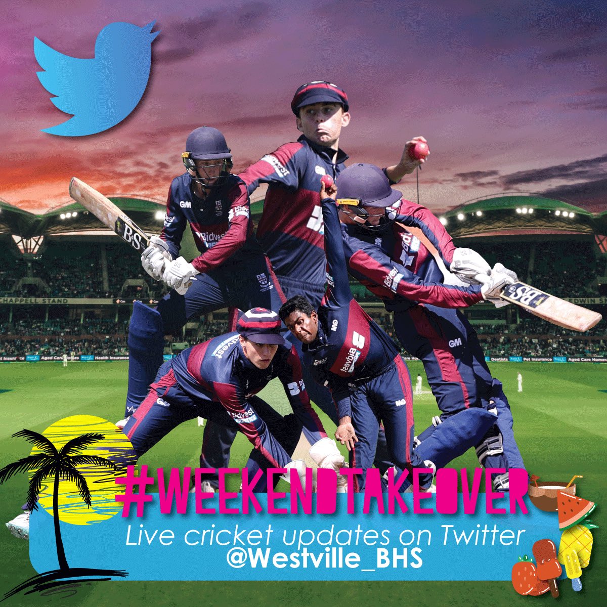 Westville_BHS's tweet image. Our #Cricket boys have seized our socials and giving us some BTS info and live-action tweets throughout the day! WBHS vs @Clifton_Durban starting @ 8! This is the #WeekendTakeOver