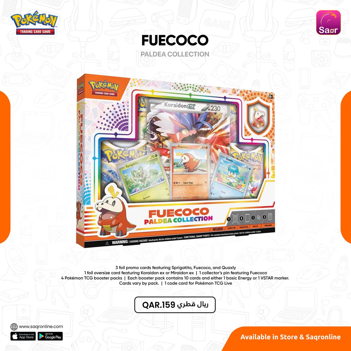 saqrstore's tweet image. Pokémon TCG: #pokemontcg #gamecard #gamecards #pokemoncards #gamepokemon #swordsheild #silvertempest #elitetrainerbox #cardgame #cardgames #saqr #saqrstore #saqrstores #saqronline
Buy now: saqronline.com/gaming.html