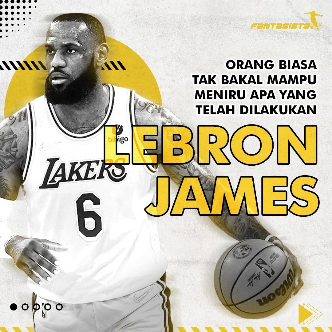 LeBron lahir dari ibu yg baru berusia 16 thn. Ayahnya, punya setumpuk catatan kriminal, tdk pernah ada untuknya. Masa kecilnya nomaden, setahun bisa pindah 6 kali...

...tetapi dia melalui segala kepahitan utk menjadi salah satu atlet terhebat dlm sejarah. 

Ini cerita LeBron.
