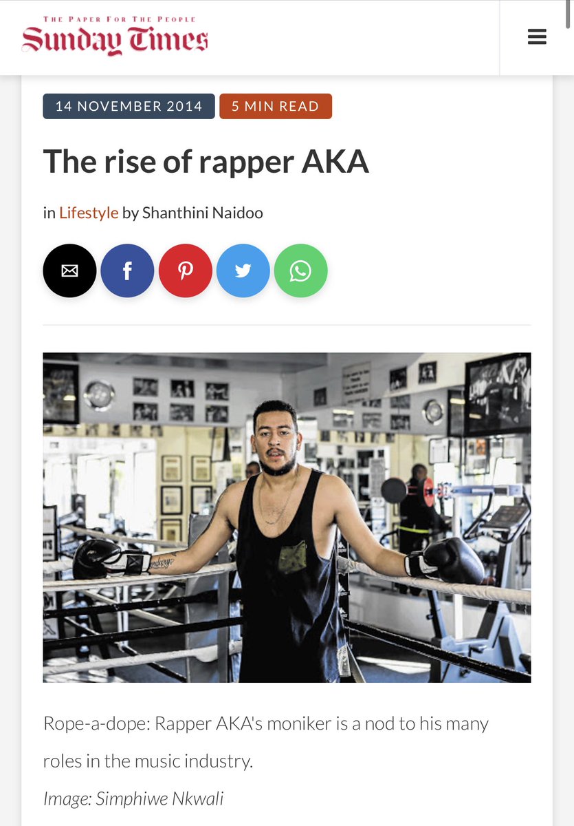 2014- On his bicep, a tattoo of a young Michael Jackson “only the greatest artist ever”, pops up. Next to it a map of Africa, a lion for courage, and the word "Legendary." 
At 26? "Not yet. I'll be there one day. Just give me some time." 🙏🏽 #akaworldwide 

timeslive.co.za/amp/sunday-tim…